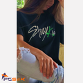 Camiseta k pop feminina Stray Kids - Grupo Kpop